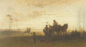 Heimkehr Von Der Ernte by Julius Noerr