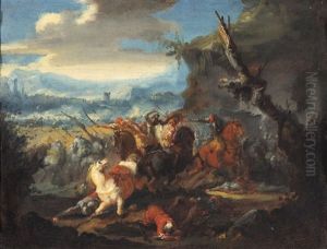 Schlachtenszene