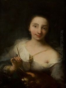 Allegoria Della Pittura (allegory Of Painting)(collab. W/studio) by Giuseppe Nogari