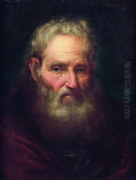 Portrait D'homme Barbu En Buste - view 1