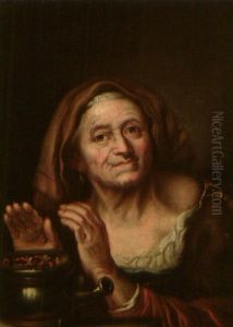 Testa Di Carattere (+ Another; 2 Works) by Giuseppe Nogari