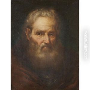 A Tronie Of An Elderly Man