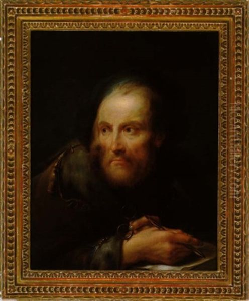 Ritratto Di Uomo Che Scrive Una Lettera - view 1