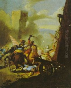 Battaglia Tra Cristiani E Turchi
