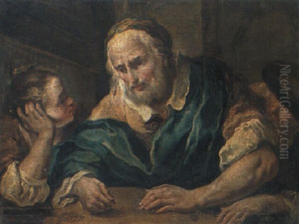 Pere Et Ses Deux Filles - view 1