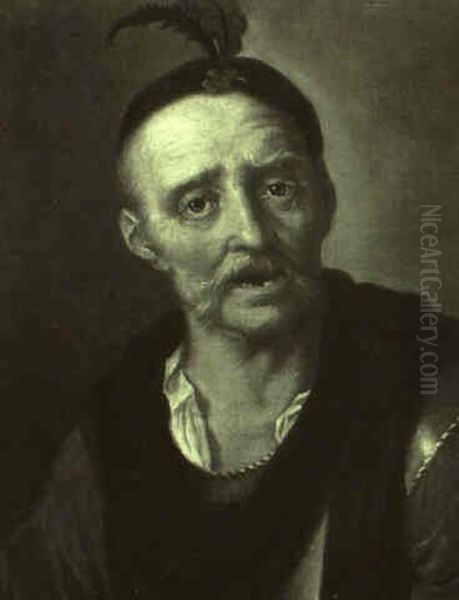 Portrait D'homme Moustachu - view 1