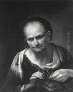 The Lace Maker by Giuseppe Nogari