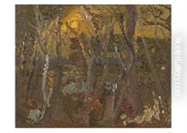 Sunset In The Woods - view 1