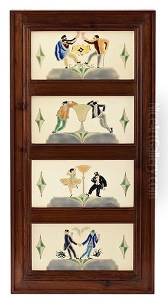 Bebedores (8 Works In 1 Frame) - view 1