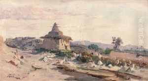 Paysage Orientaliste Anime