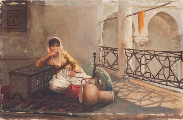 Algerienne Au Narguile - view 1
