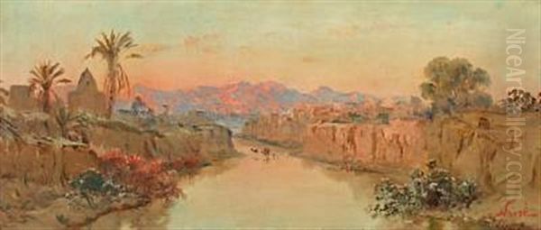 M'sila La Riviere, Riverlandscape In Algiers - view 1