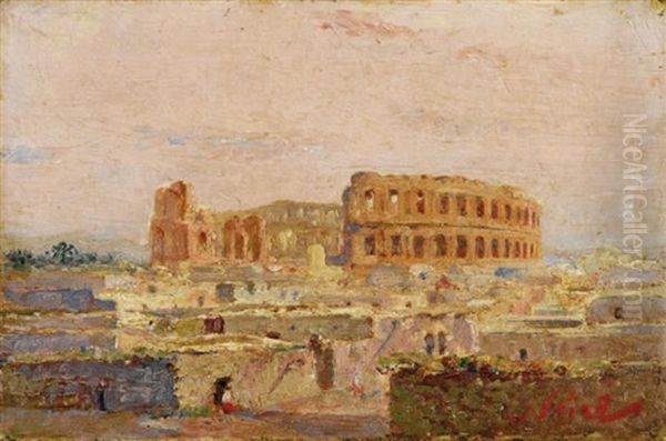 Amphitheatre D'el-djem (tunisie) - view 1