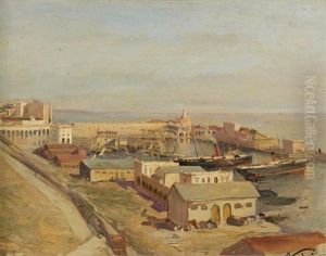 Vue Du Port D'alger