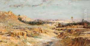 Vue De Bou Saada by Maxime Noire