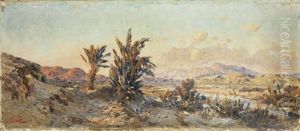 Paysage A El Kantara by Maxime Noire