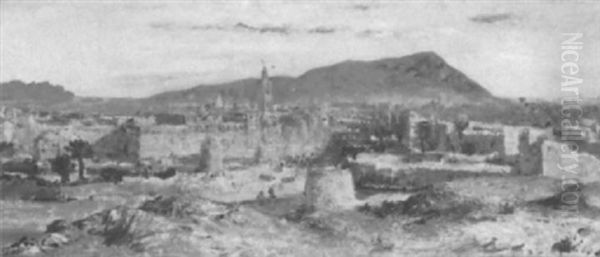 Vue De L'oasis De Laghouat - view 1