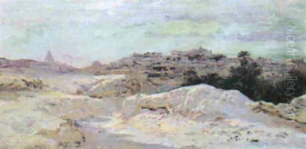 Crepuscule Sur Bou-saada - view 1