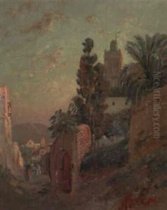 Village Et Mosquee De Sidi-l-halaoui Pres De Tlemcen