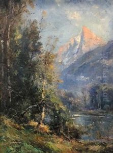 Lac Des Gaillands, Chamonix, 1907