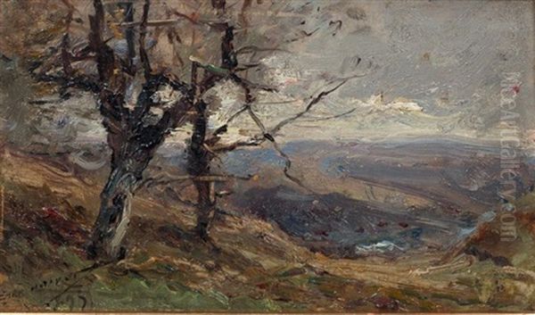 Paysage Dans Les Ravins - view 1