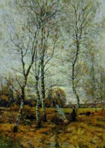 La Gardienne De Dindons by Emile Noirot