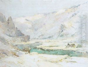 Paysage De Neige by Emile Noirot
