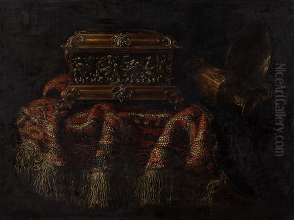 Still Life With Carpet And Chest - view 1