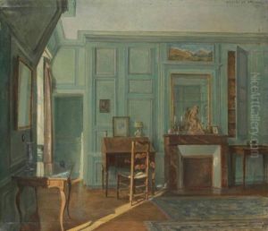 Salon De L'appartement Du Peintre Rue De L'orangerie A Versailles by Henri Girault De Nolhac