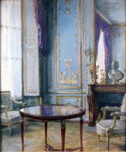 Le Salon De La Reine Au Chateau De Versailles by Henri Girault De Nolhac