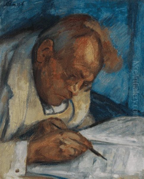 Max Reger, Schreibend (vi) - view 1