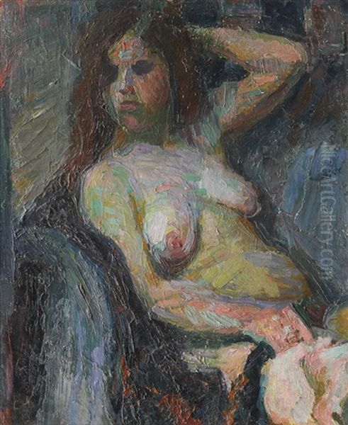 Seated Nude - view 1