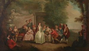 Fete Champetre by Joseph Francis Nollekens