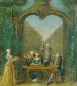 A Musical Party by Joseph Francis Nollekens