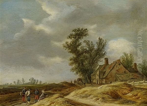 Dunenlandschaft Mit Bauernhaus - view 1