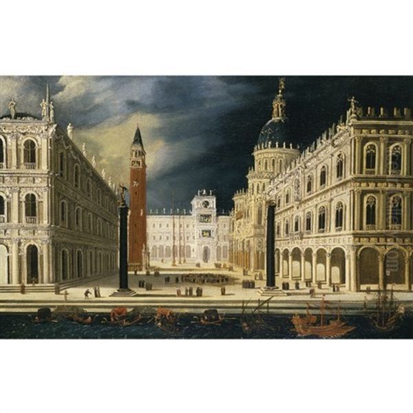 Venice, A View Of San Marco From The Bacino - view 1