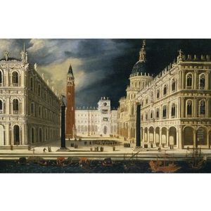 Venice, A View Of San Marco From The Bacino