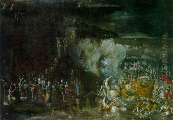 The Destruction Of The Egyptian Army In The Red Sea - view 1