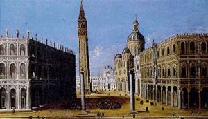 Vue Imaginaire De Venise by Francois de Nome