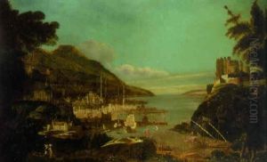 A Capriccio Of A Turkish Harbor A Capriccio Of A Turkish Harbor