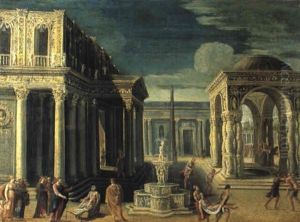 La Piscina Probatica by Francois de Nome