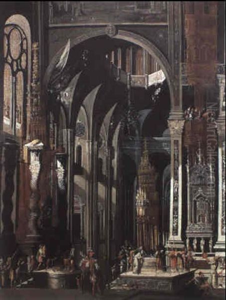 Interieur D'eglise Avec La Circonsision - view 1