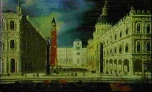 Veduta Della Piazzetta A Venezia