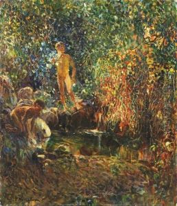 La Sorgente by Plinio Nomellini