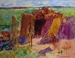 Insediamento Berbero by Plinio Nomellini