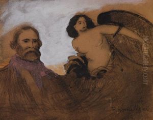 La Grande Illustrazione (sketch) by Plinio Nomellini