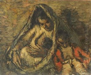 Motherhood by Isidro Nonell y Monturiol