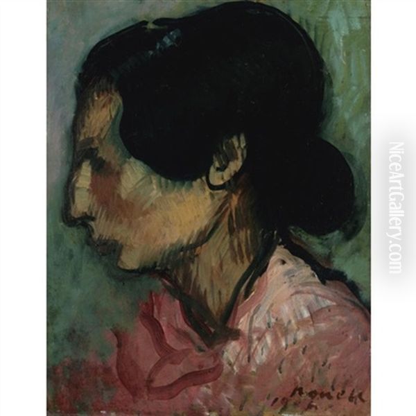 Estudi (gitana) (study Of A Gypsy) - view 1
