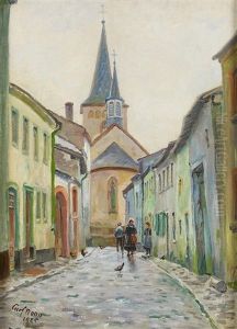 Die Baptisgasse In Bitburg/eifel Die Baptisgasse In Bitburg/eifel