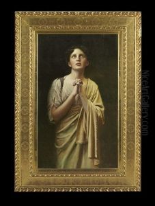 Christian In Prayer/ Christin Im Gebet by Max Nonnenbruch